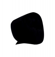 Ardoise magnétique ou adhésive - petit tableau à craie en forme de