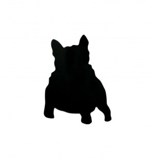 Ardoise magnétique ou adhésive - petit tableau à craie en forme de