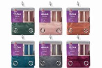 Rideaux velours Softy 140 x 240 cm – Déstockage – Vente en gros