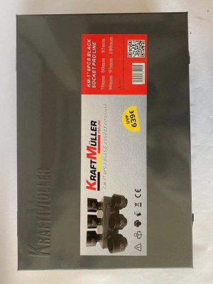 KRAFTMULLER Boîte des Douilles Poid lourd 70MM / 80MM / 85MM / 90MM / 95MM / 100MM