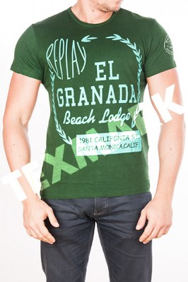 DESTOCKAGE T SHIRTS EN GROS REPLAY HOMME