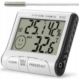 STATION MÉTÉO THERMOMÈTRE À HYGROMÈTRE NUMÉRIQUE + SONDE 8050