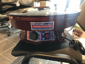 OGUR Plaque crépière avec thermostat crêpe, pancake, msemen