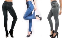 Pantalon jegging push up