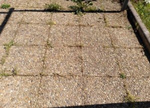 Dalles gravillonnées