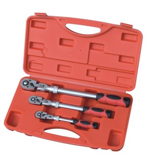 COFFRET 3 CLES TELESCOPIQUES ARTICULEES KRAFTMULLER