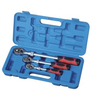 COFFRET 3 CLÉS A CLIQUET TÉLESCOPIQUES KRAFTMULLER