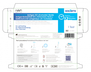 Autotest boîte individuelle marque Goldsite certifié HAS
