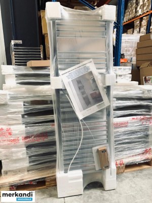 Destokage radiateur sèche serviette chromé électrique à fluide 500w