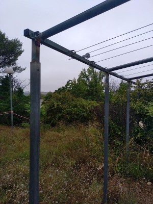 Pergola avec store banne