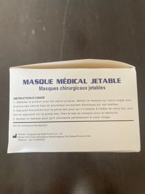 Masque chirurgical type IIR BLEU