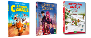 LOT DE DVD Neuf sous cello -enfants - famille