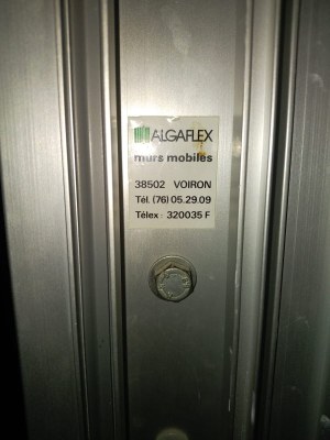 Cloisons murs mobiles