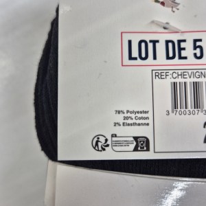Demi gros de chaussettes chevignon