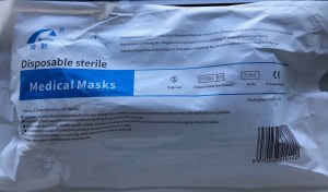 MEDICAL MASQUES 3 plis à usage unique EN 14983