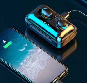 CASQUE SANS FIL Sports BT5.1 IMPERMÉABLE NOIR S10