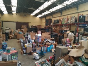 Cessation d'activité liquide stock important