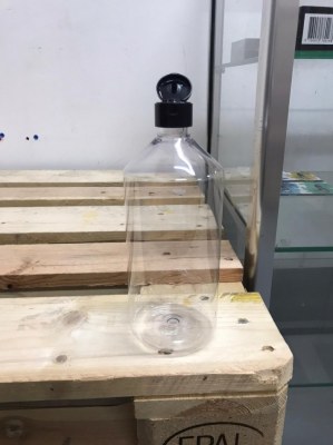 FLACON VIDE 1 LITRE AVEC OU SANS POMPE