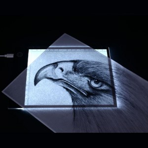 CARTE LUMINEUSE LED PLANCHE À DESSIN A4 A3-01