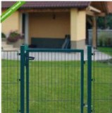 Portail/ Portillon noir à battant simple