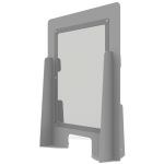 Ecran de protection caisse-comptoir Mod. 2