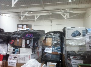 Lots de 90 PALETTE issus retour client