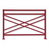 Barrière en acier COLLÈGE