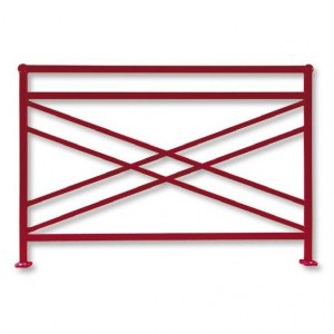 Barrière en acier COLLÈGE