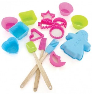 Valisette patisserie pour enfants - 16 pièces - coffret cadeau comple