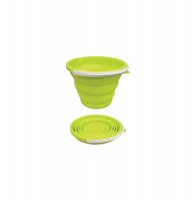 Seau rétractable en silicone - volume 10l