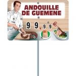 Etiquette Ã©talage charcuterie