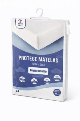 Protège-matelas Protege Matelas 180 x 200 cm – Déstockage – Vente en gros