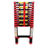Échelle Télescopique 2,6M en Aluminium-ROUGE PRO KRAFTMULLER