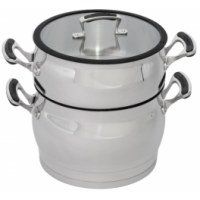 Couscoussier bombé revêtement effet pierre schumann professionnel -