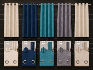 Rideaux velours Softy 140 x 240 cm – Déstockage – Vente en gros