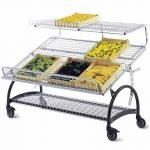 PrÃ©sentoir fruits et lÃ©gumes inclinable