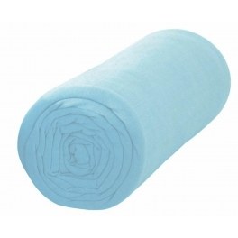 Drap housse 90 x 190 cm 100% coton 57 fils - portofino blue