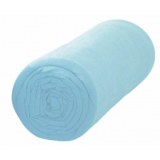 Drap housse 90 x 190 cm 100% coton 57 fils - portofino blue