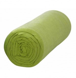 Drap housse 140 x 190 cm 100% coton 57 fils - vert