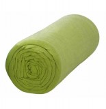 Drap housse 140 x 190 cm 100% coton 57 fils - vert