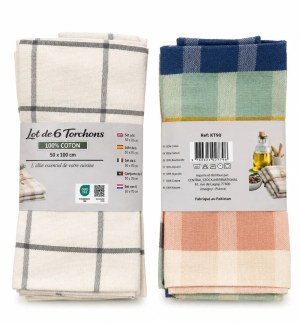 Torchons Torchon 50 x 100 cm – Déstockage – Vente en gros