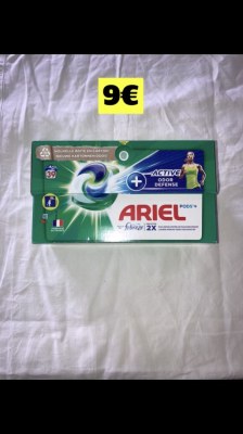 Lessive ariel dash skip