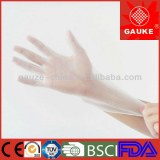Gants jetables en PVC
