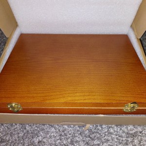 12 couteaux ciseaux à bois + Coffret bois