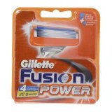 Gillette fusion power paquet de 4 lames