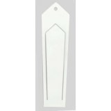 Porte courrier en forme de trombone - magnétique ou à fixer