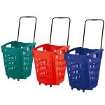 Panier sur roulettes XXL 52L 360Â°