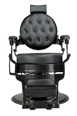 Fauteuil Barbier Vintage Homme Florence Noir