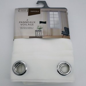 Lot de voilages 2 X 140 X 250