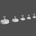 Aimant mÃ©tal rond